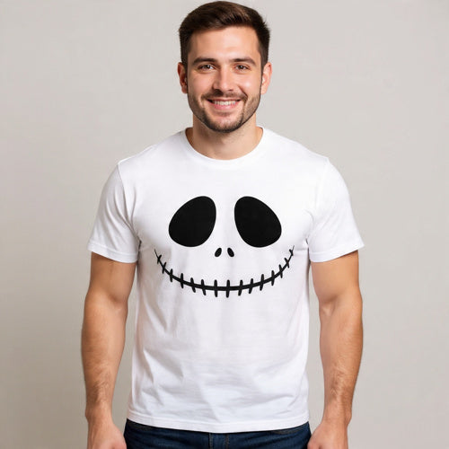 Sonrisa Tenebrosa Minimalista | Diseño Halloween Estético y Misterioso