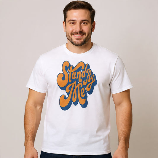 Camiseta STAND BY ME Vintage Retro - Amistad Aesthetic T-Shirt - Good Vibes Only Tee