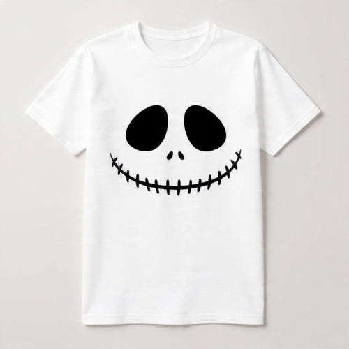 Sonrisa Tenebrosa Minimalista | Diseño Halloween Estético y Misterioso