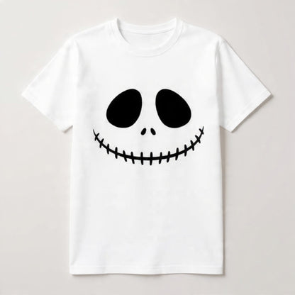 Sonrisa Tenebrosa Minimalista | Diseño Halloween Estético y Misterioso