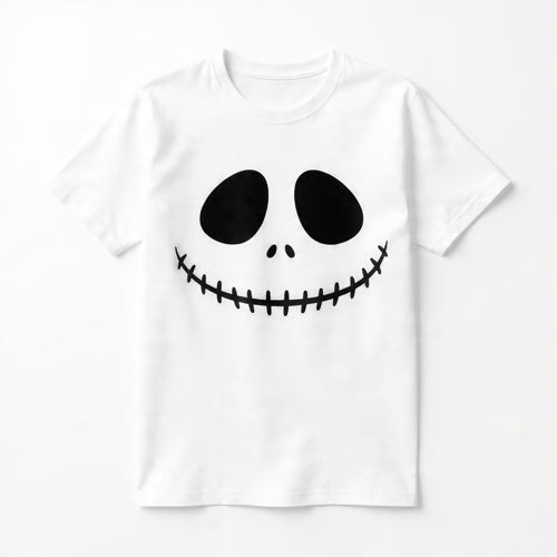 Sonrisa Tenebrosa Minimalista | Diseño Halloween Estético y Misterioso