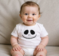 Camiseta o Jersey de Bebé "Jack Sonriente" | Disfraz Temático Fantasía