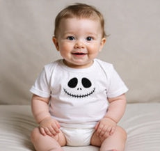 Camiseta o Jersey de Bebé "Jack Sonriente" | Disfraz Temático Fantasía