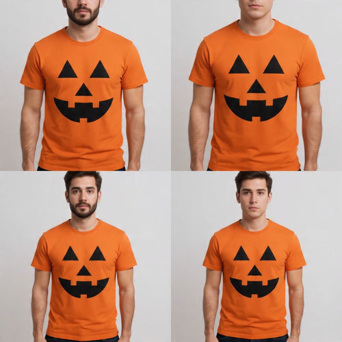 Camiseta Clásica de Calabaza Halloween | Disfraz de Jack-o'-Lantern Divertido