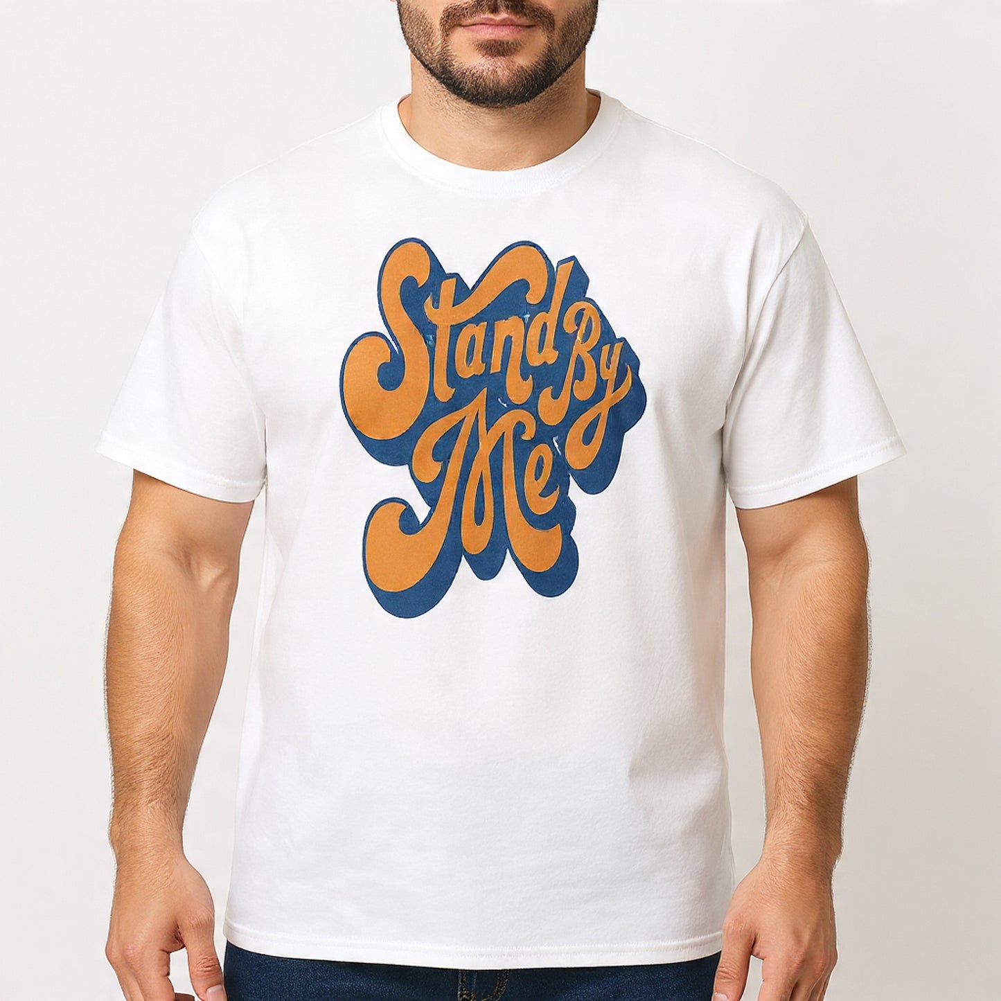 Camiseta STAND BY ME Vintage Retro - Amistad Aesthetic T-Shirt - Good Vibes Only Tee