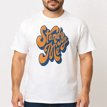 Camiseta STAND BY ME Vintage Retro - Amistad Aesthetic T-Shirt - Good Vibes Only Tee