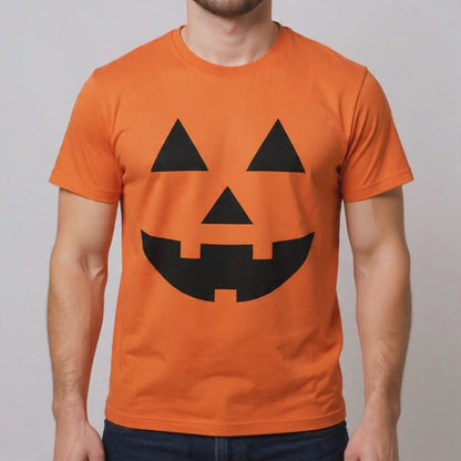 Camiseta Clásica de Calabaza Halloween | Disfraz de Jack-o'-Lantern Divertido