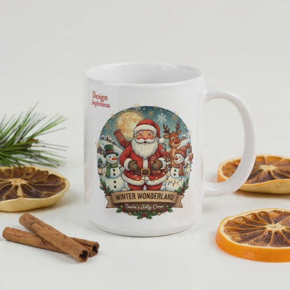 Taza "Navideña" con Santa Claus - Taza de Café Navideña