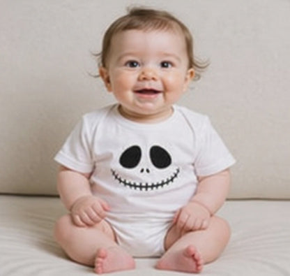 Camiseta o Jersey de Bebé "Jack Sonriente" | Disfraz Temático Fantasía