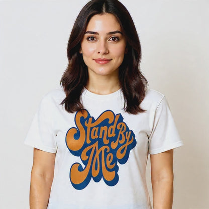 Camiseta STAND BY ME Vintage Retro - Amistad Aesthetic T-Shirt - Good Vibes Only Tee